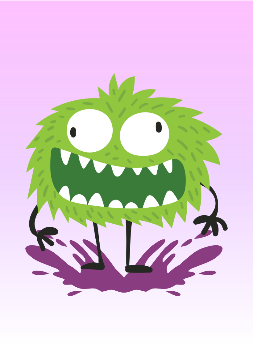 Monster Splat: 6 games in one! Mix and match to become a master decoder!
